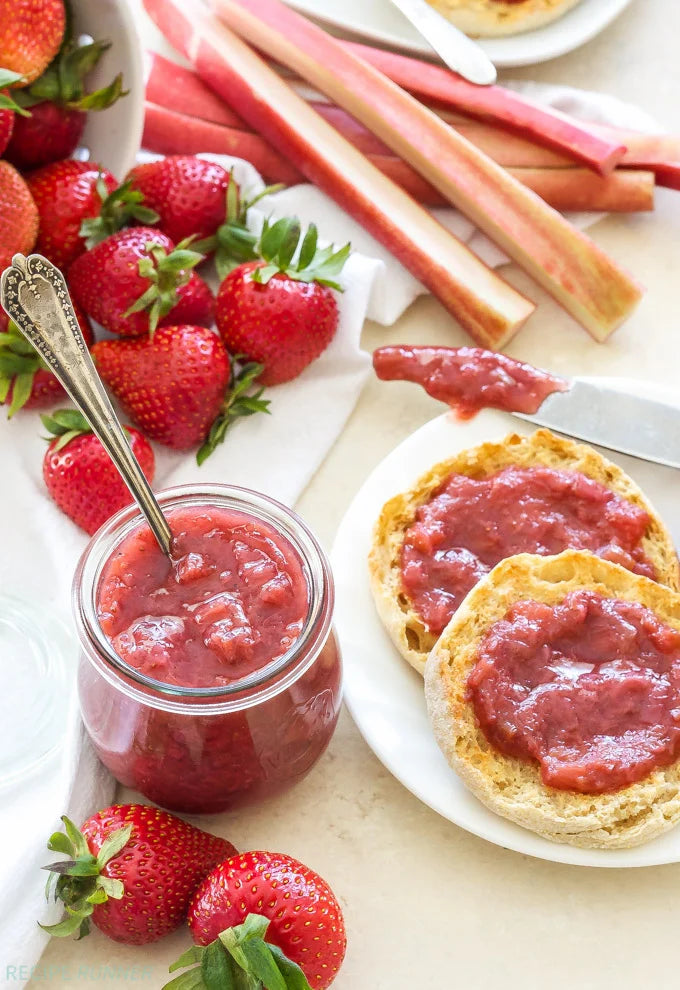Strawberry Rhubarb 4oz jar