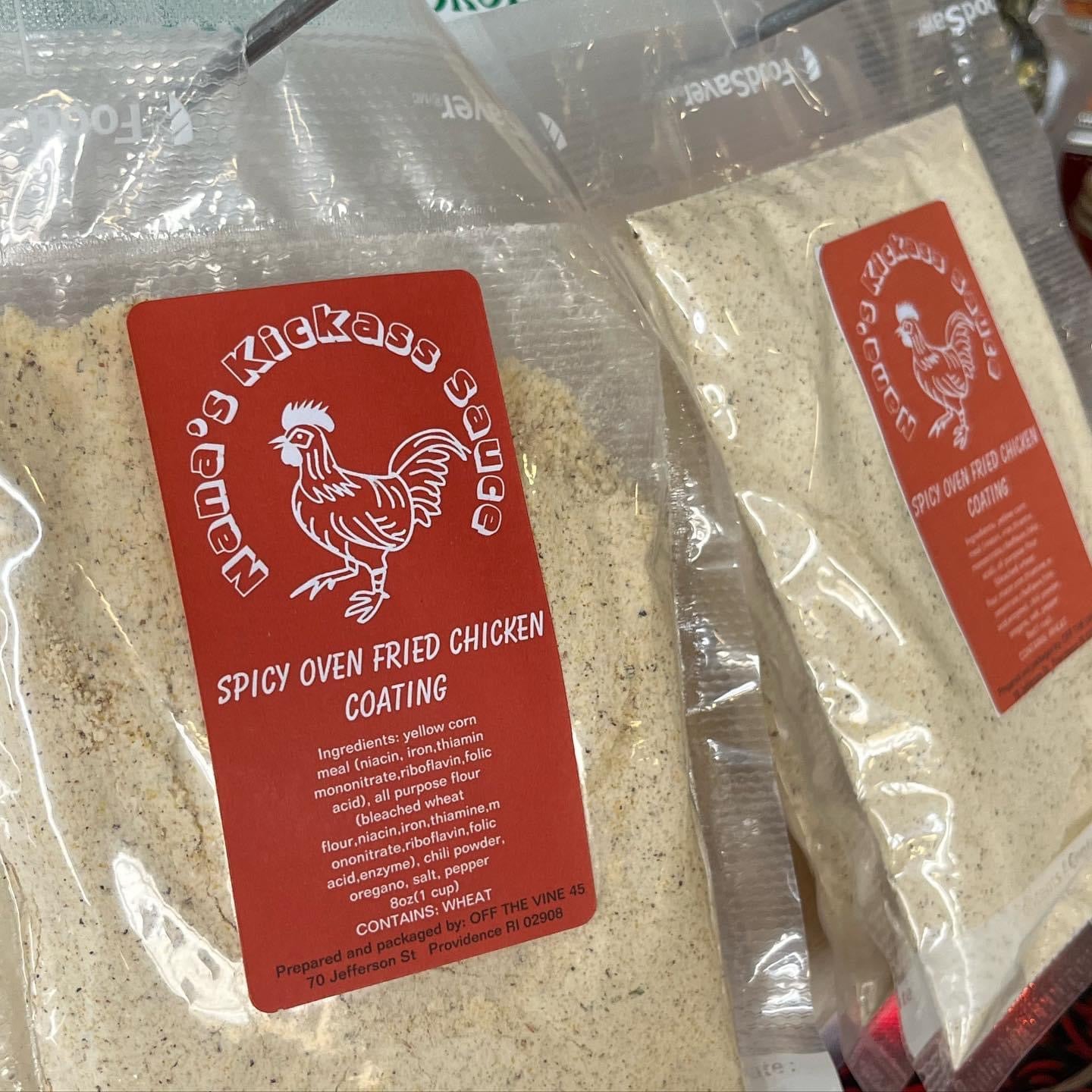 Spicy Oven Fried Chicken Coating
