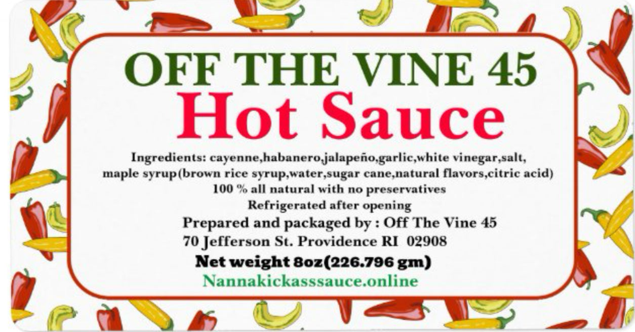 Hot Sauce 8 oz Jar