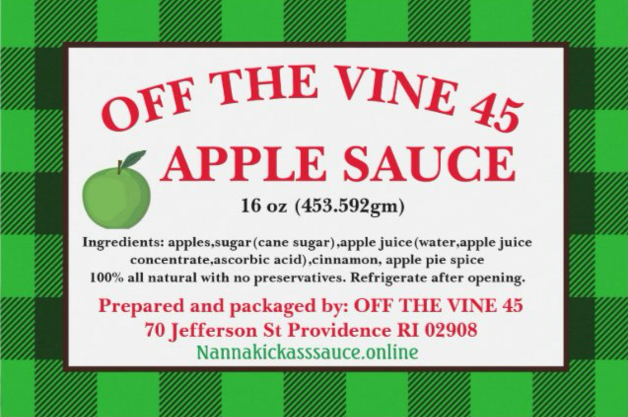 Apple Sauce ππ16oz