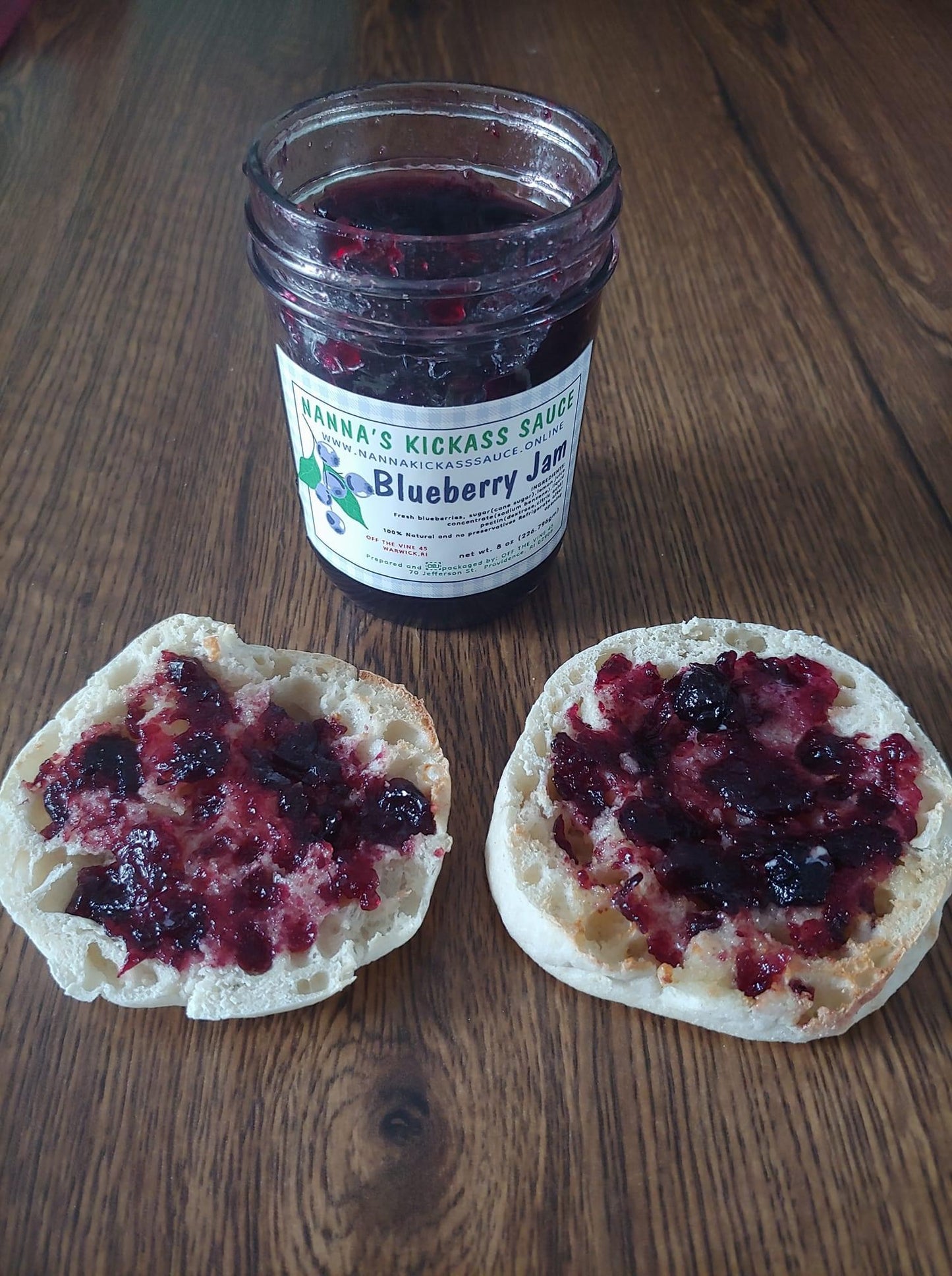 Blueberry Jam 8oz 🫐