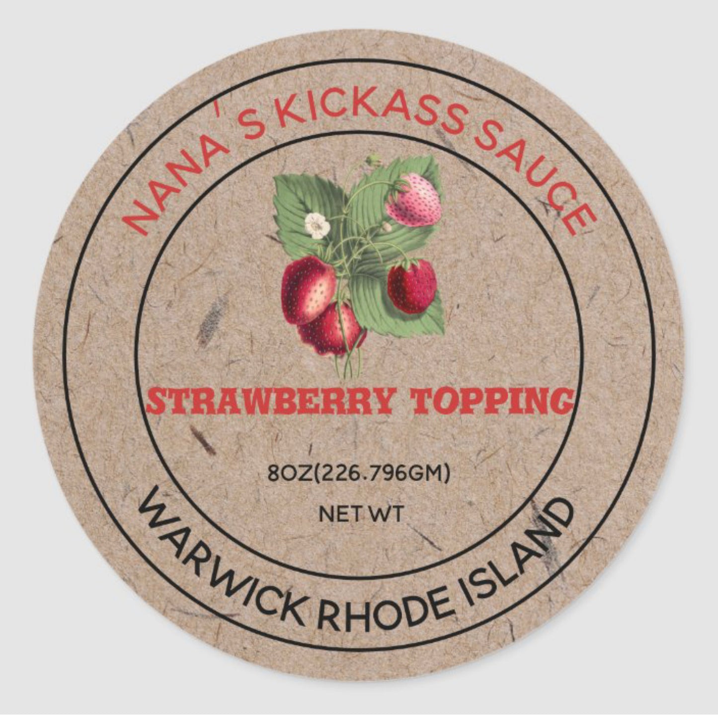 Strawberry Topping π8oz