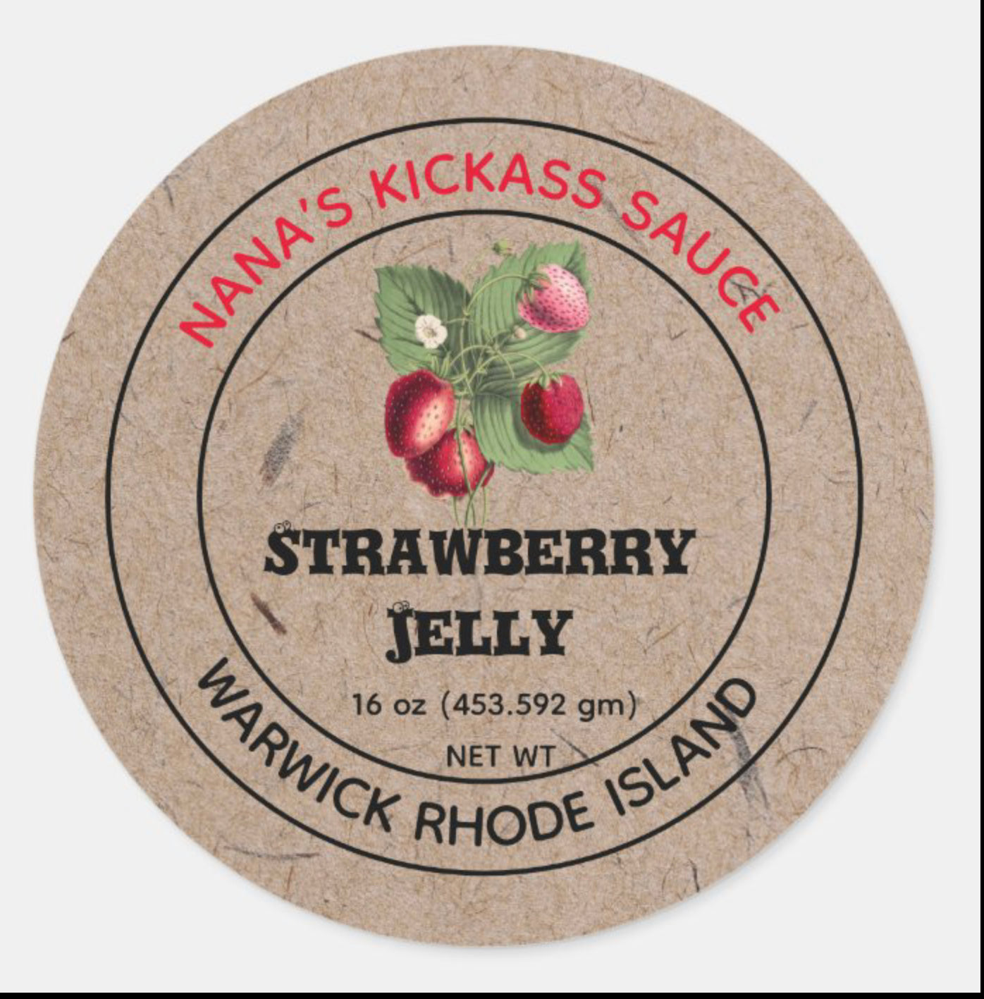 Strawberry Jelly 16oz Jar ππ