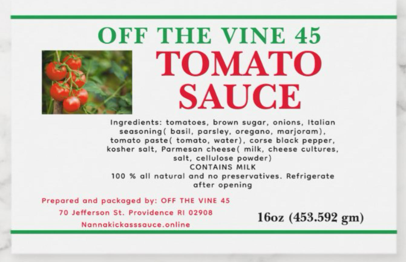 Tomato Sauce π
16oz