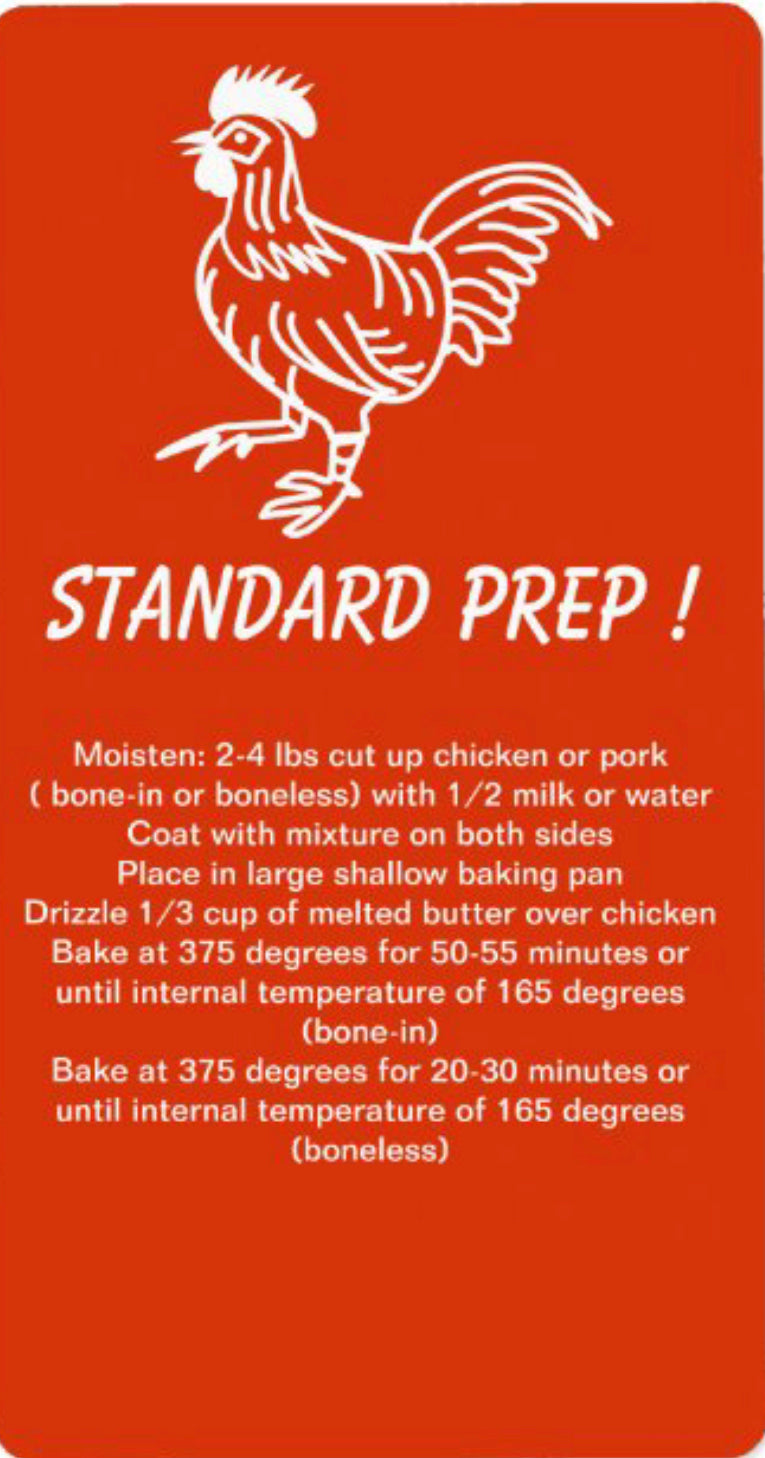 Spicy Oven Fried Chicken Coating