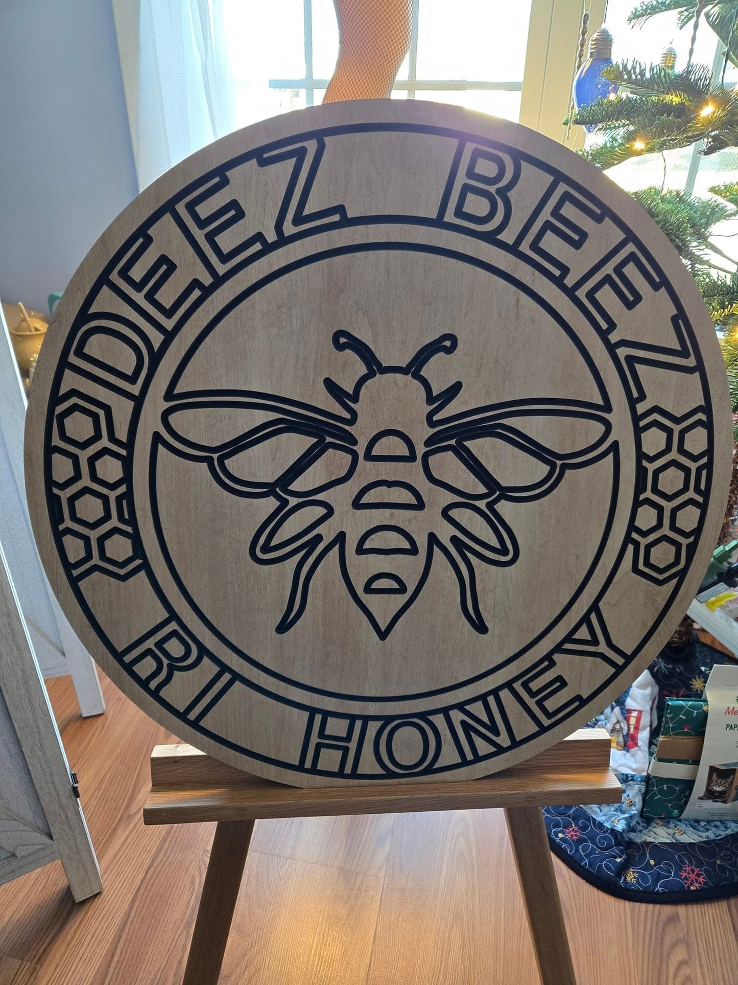 Deez Beez Raw Honey 🍯🐝 16 oz Jar