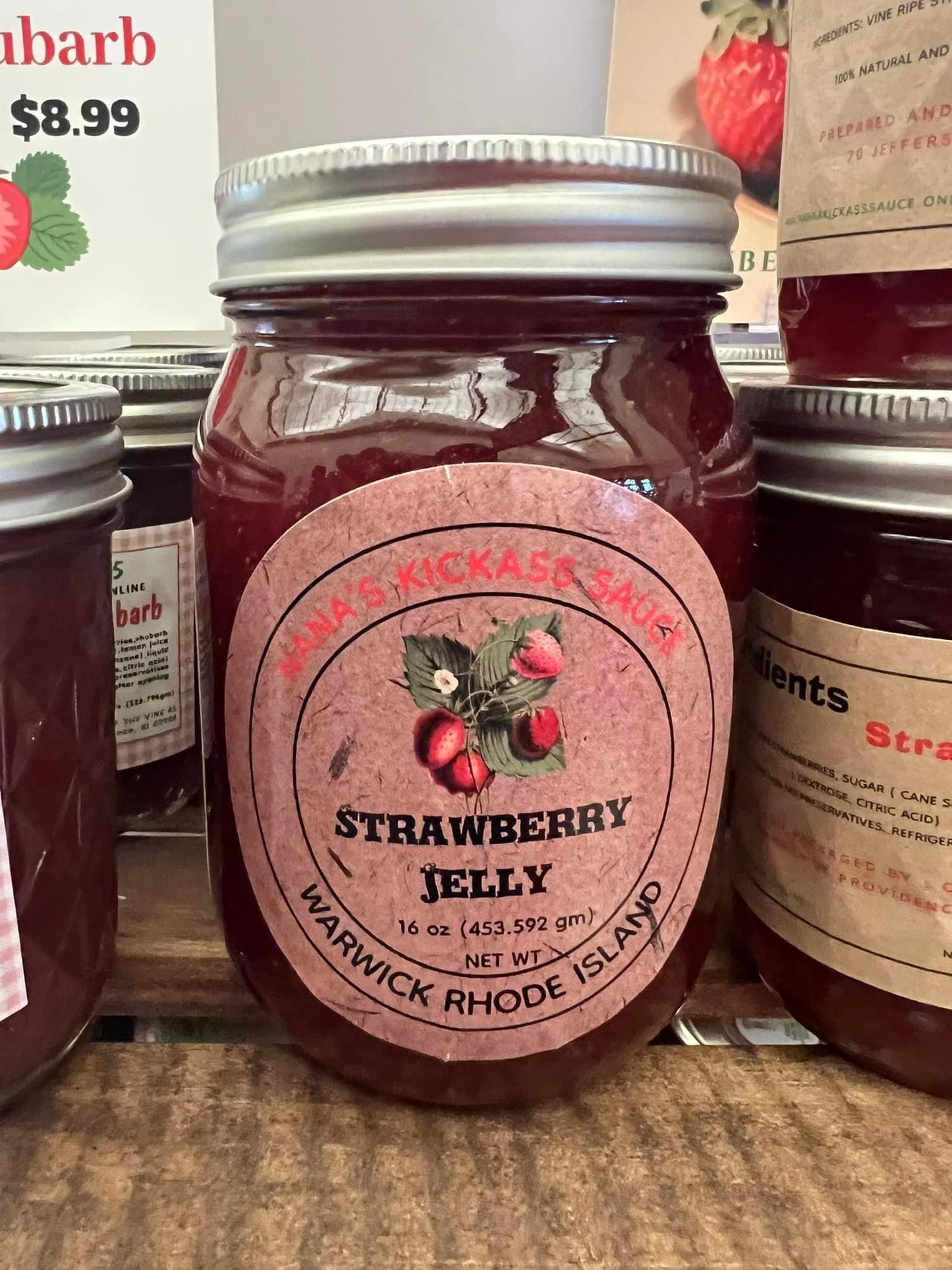 Strawberry Jelly 16oz Jar 🍓🍓