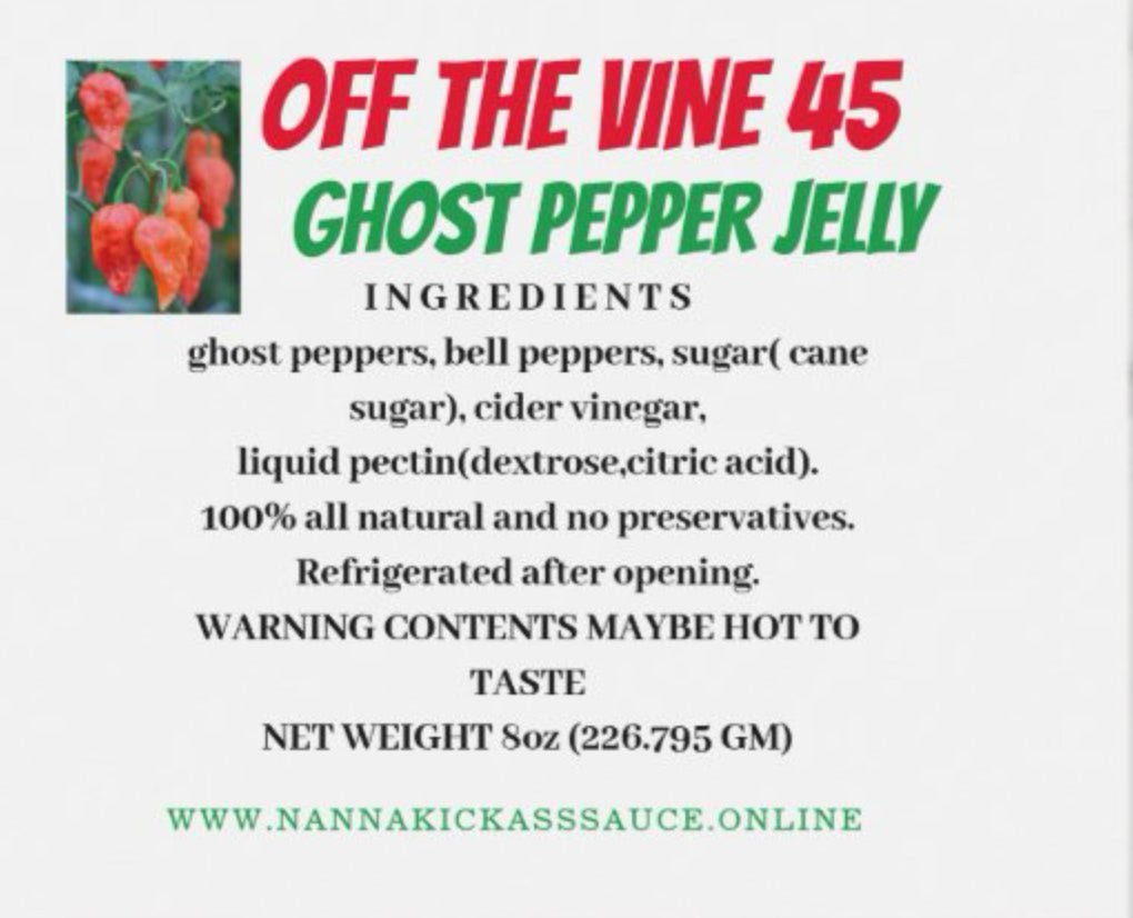 Ghost Pepper 🌶 Jelly 8oz