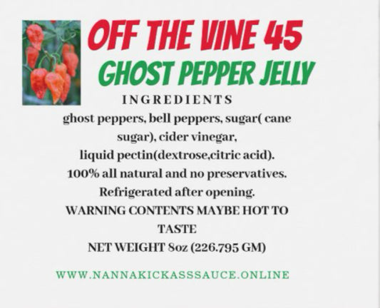 Ghost Pepper 🌶 Jelly 8oz