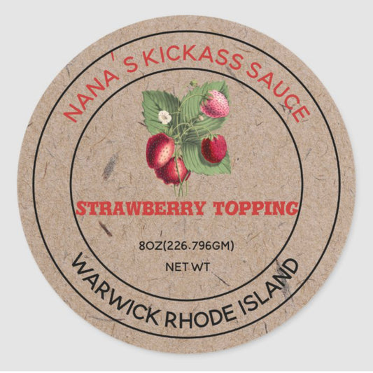 Strawberry Topping  🍓8oz