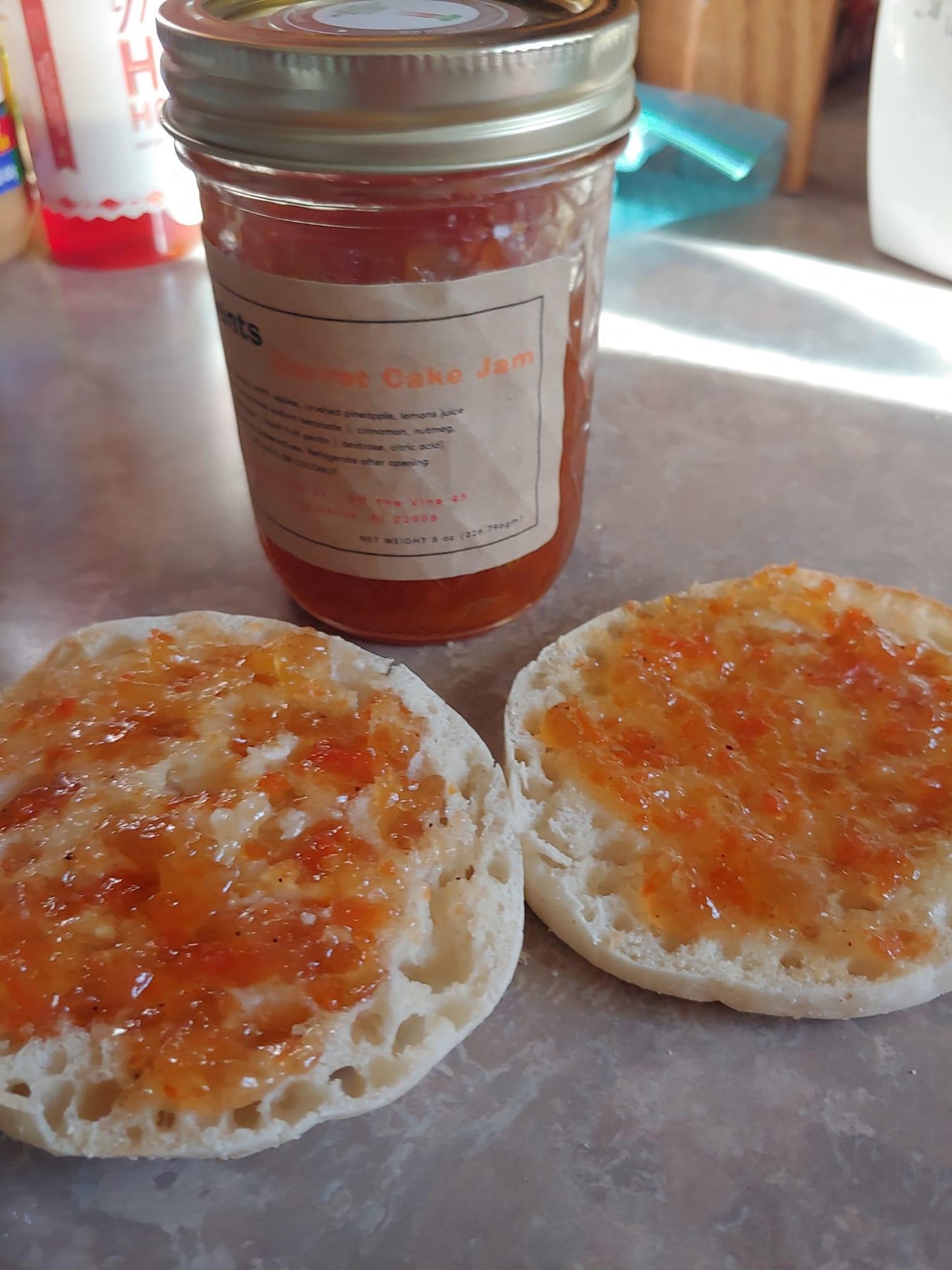 Carrot Cake Jam 🥕🥥 8oz