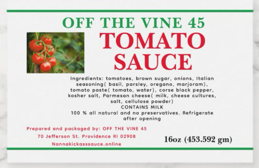 Tomato Sauce 🍅16oz