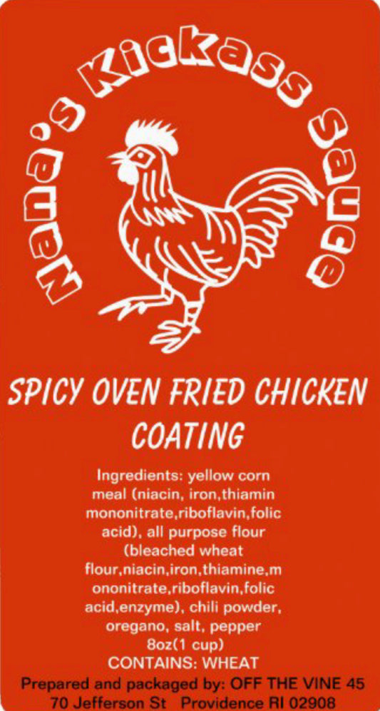 Spicy Oven Fried Chicken Coating