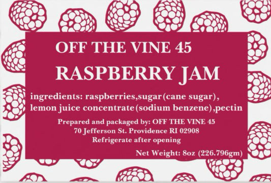 Raspberry Jam 8oz Jar $9.99