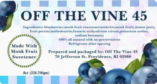 Blueberry Fruit Spread zero  calorie sweetener 🫐🫐 8oz Jar $11.99