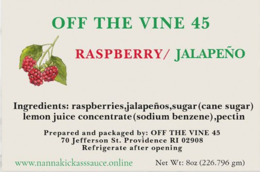 Raspberry Jalapeño 8oz Jar
